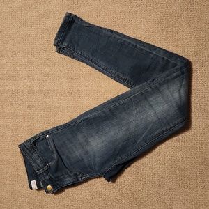 Zara Trafaluc mid-rise skinny blue jean